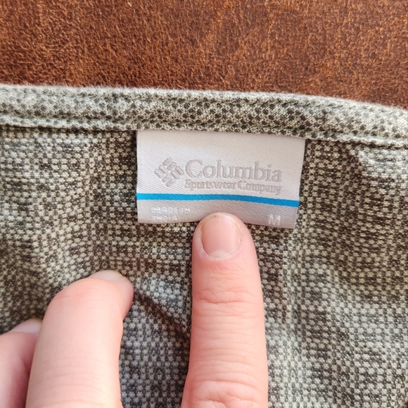 Columbia Green Midi Shift Dress With Pockets - Picture 7 of 7